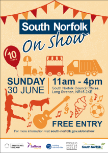 Sout Norfolk show 30 June
